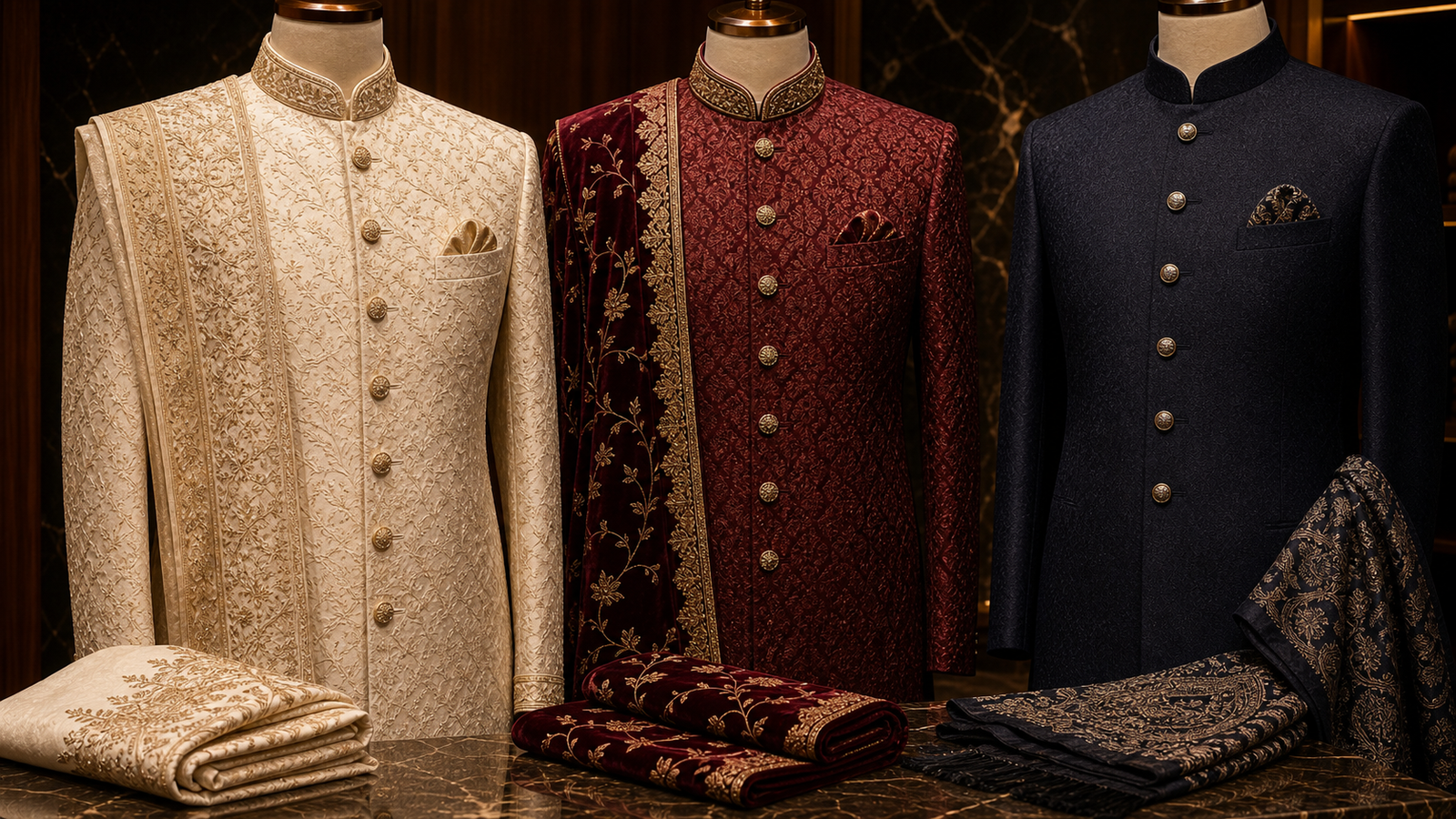 Traditional men's wedding wear collection